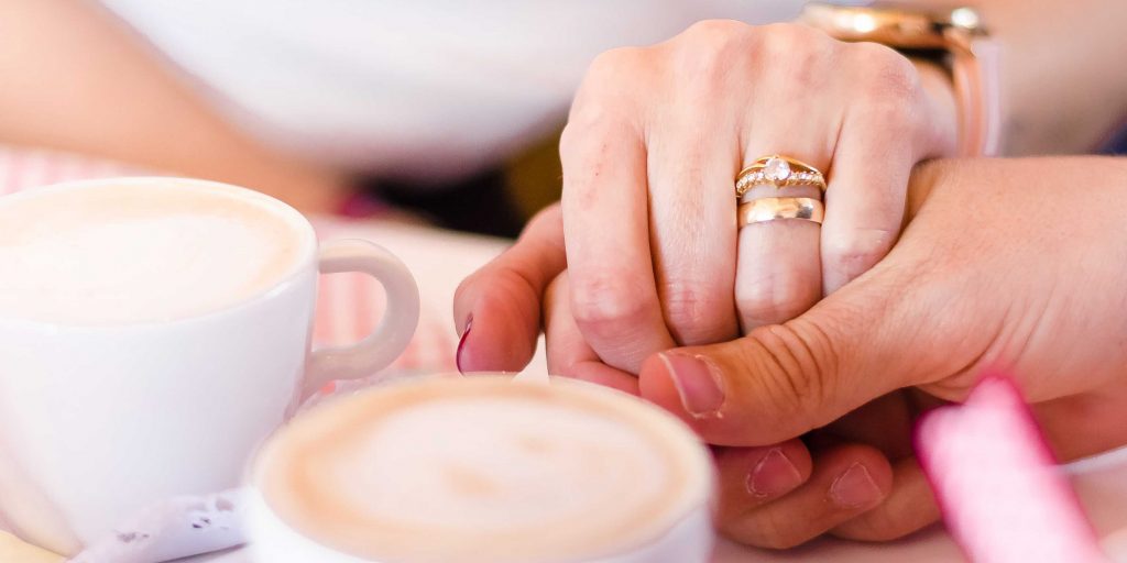 bannière bague de fiançailles