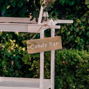 Pancarte " Candy Bar"