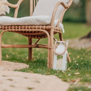 Lanterne blanche S - 25cm