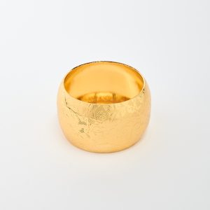 Rond de serviette - Anneau doré