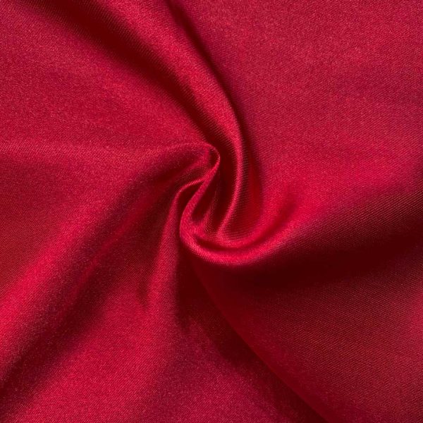 Chemin de Table en Satin - Couleur Bordeaux – Image 3