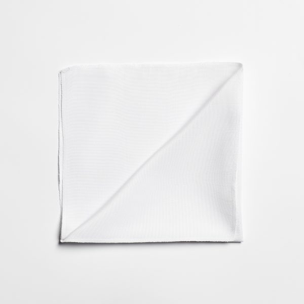 Serviette blanche polyester – Image 5