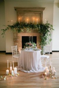 table romantique