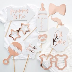 kit photo fun deco baby shower