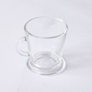 Tasse à café transparente 18cl