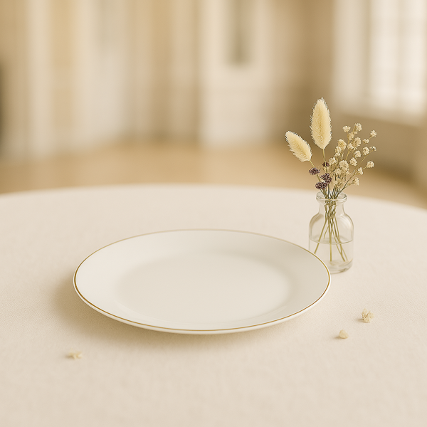 Assiette plate - gamme PARIS