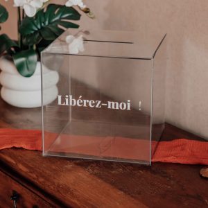 Urne transparente plexiglass