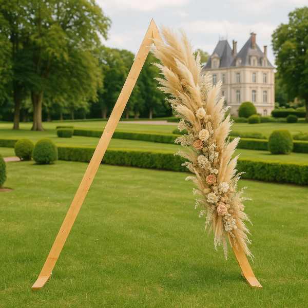 Arche triangulaire en bois – Image 2