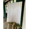 Plan de table  sur toile - 50x70 cm