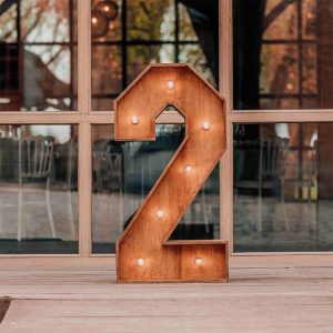 Chiffre Lumineux géant 2