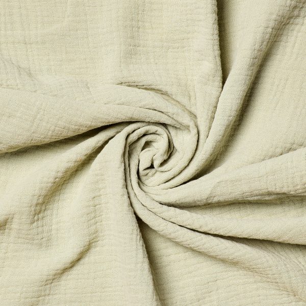 Serviette gaze de coton - Vert sauge – Image 4