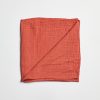 Serviette gaze de coton - Terracotta – Image 5