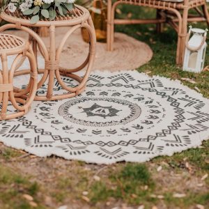 Tapis rond nomade D120cm