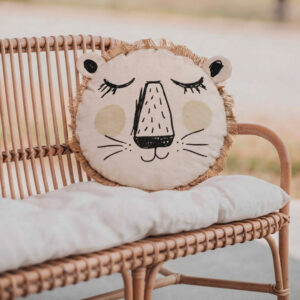 Coussin lion - D38cm