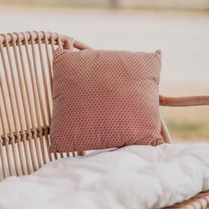 Coussin Terracotta - 38x38 cm