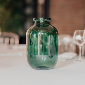 Vase bocal vert - H28