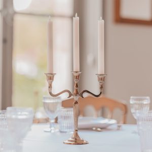 Chandelier doré 3 branches 27cm