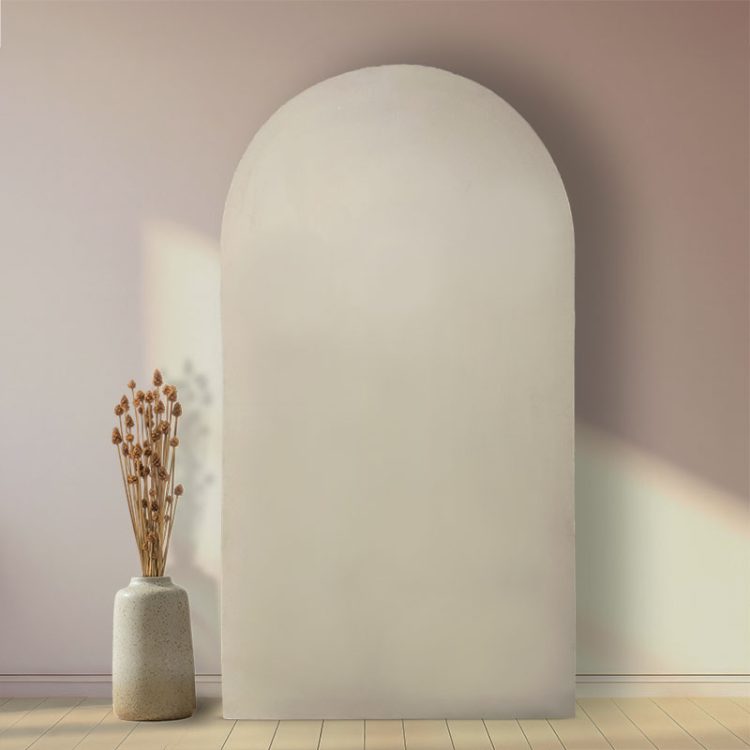 Backdrop Bienvenue Beige 2m - Locadeco