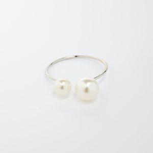 Rond de serviette - 2 Perles