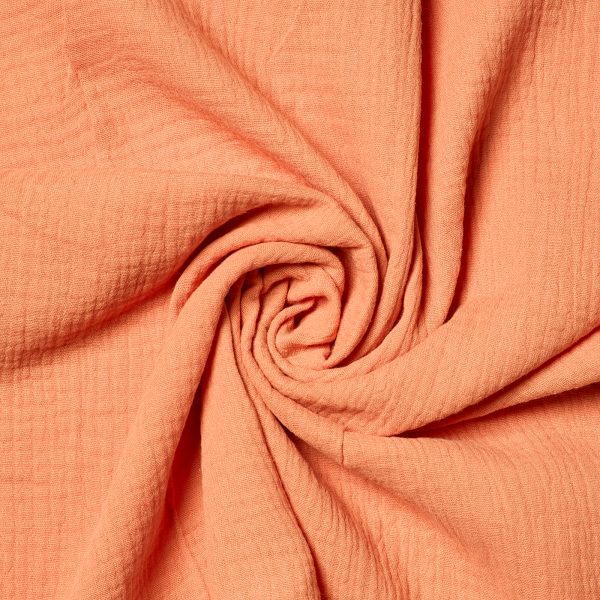 Serviette gaze de coton - Orange – Image 3