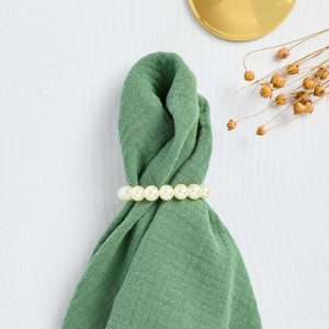 Rond de serviette - Perles