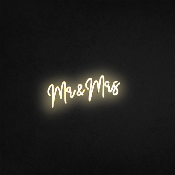 Néon "Mr & Mrs"