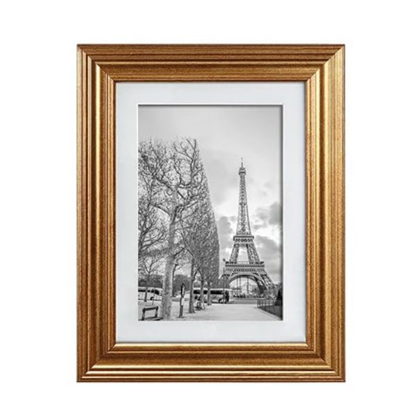 Cadre doré effet ancien - 17x22 cm