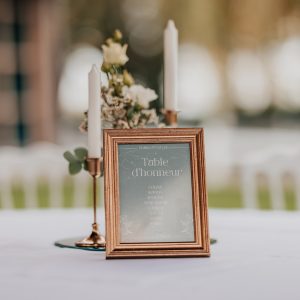 Cadre doré effet ancien - 17x22 cm