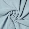 Chemin de table en gaze de coton - Bleu Dusty – Image 3
