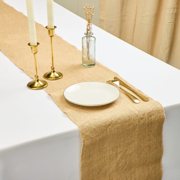 Chemin de Table en toile de jute – Image 2