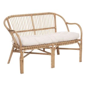 Coussin pour banquette en Rotin