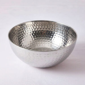 Saladier inox martelé - D29cm