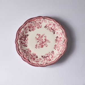 Assiette à dessert - gamme VIENNE ROSE