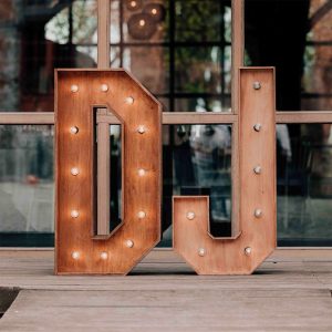 Lettres Lumineuses " DJ "