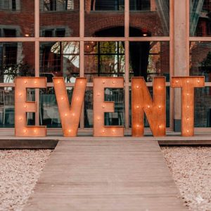 Lettres Lumineuses " EVENT "