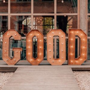 Lettres Lumineuses " GOOD "