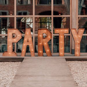 Lettres Lumineuses " PARTY "