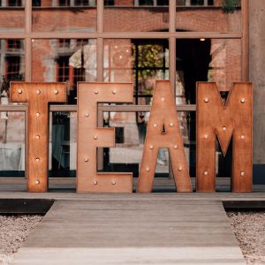 Lettres Lumineuses " TEAM "