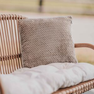CoussinJacquard beige - 40x40cm