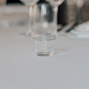 Lumignon évasé en verre D6cm