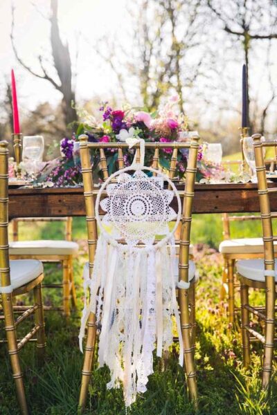 déco chaise mariage