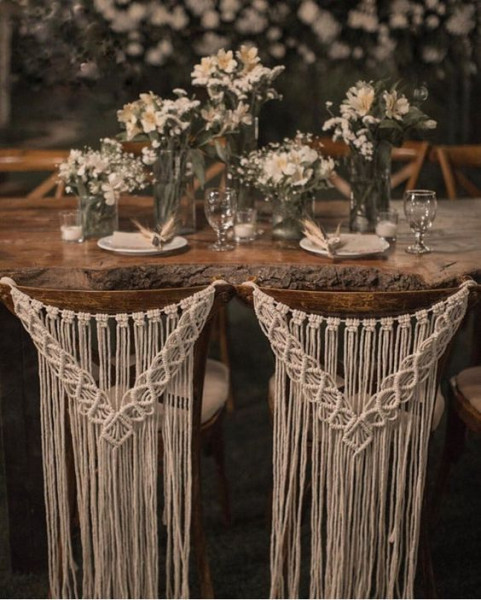 déco chaise mariage