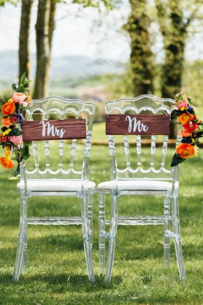 déco chaise mariage pas cher