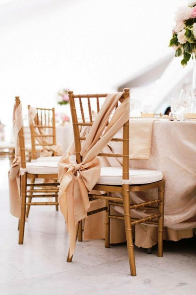 déco chaise mariage
