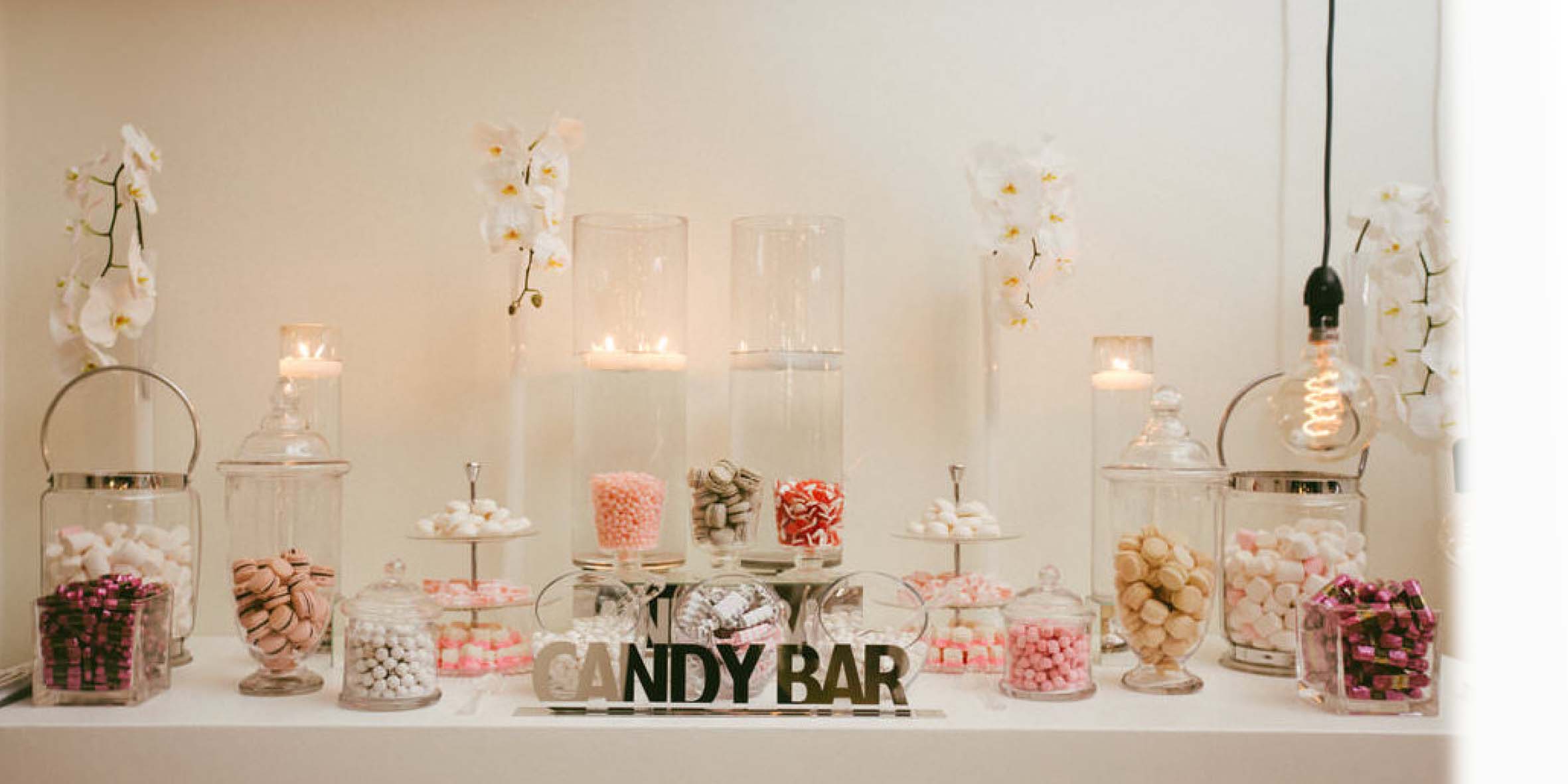 Location de Candy Bar, bar à bonbons ou Sweet table